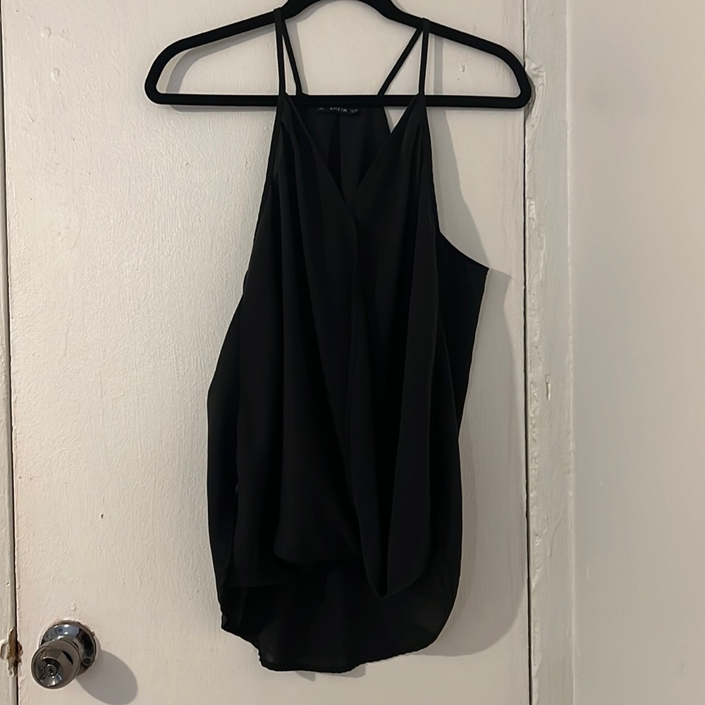 Black blouse by Shein